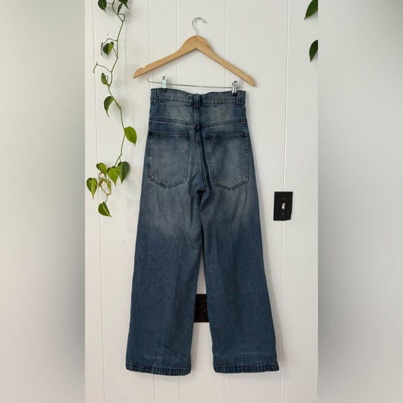 Jaded London Colossus Baggy Jeans Midwash Size 26 - Picture 3 of 6